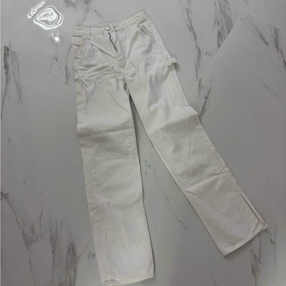 Pacsun white cargo jeans size 26